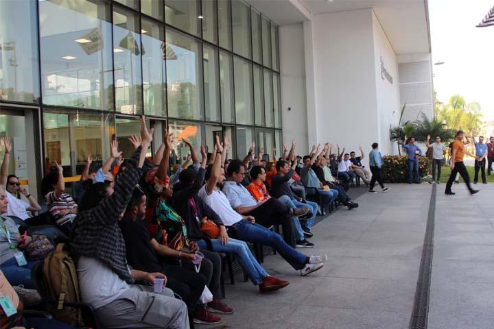 Trabalhadores do Administrativo da Petrobrás mostram mais união e mobilização