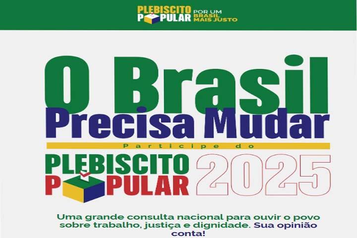Plebiscito Popular 2025: Mobilização Social e Participação Democrática