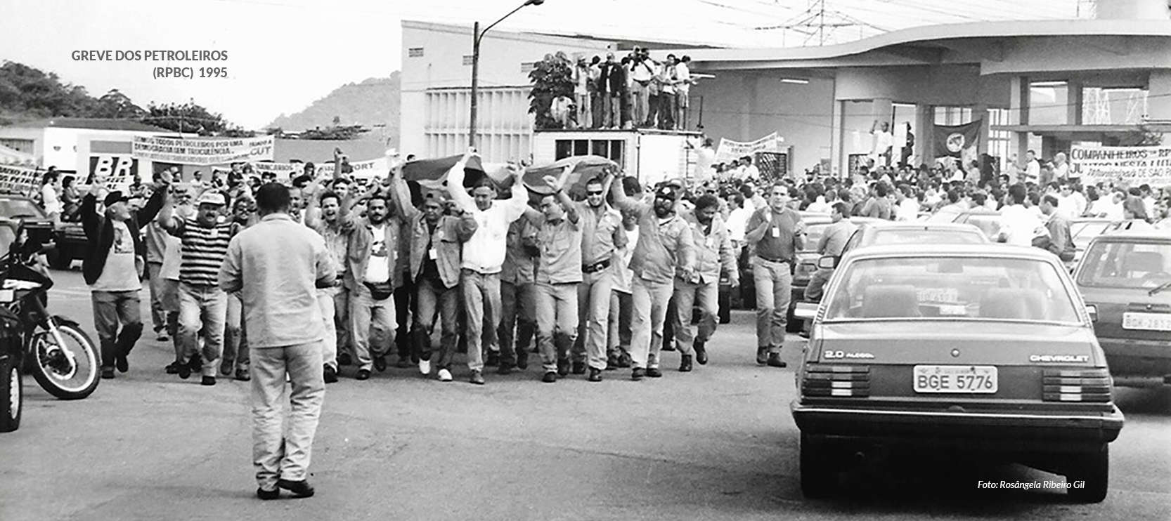 Foto Greve dos petroleiros 1995